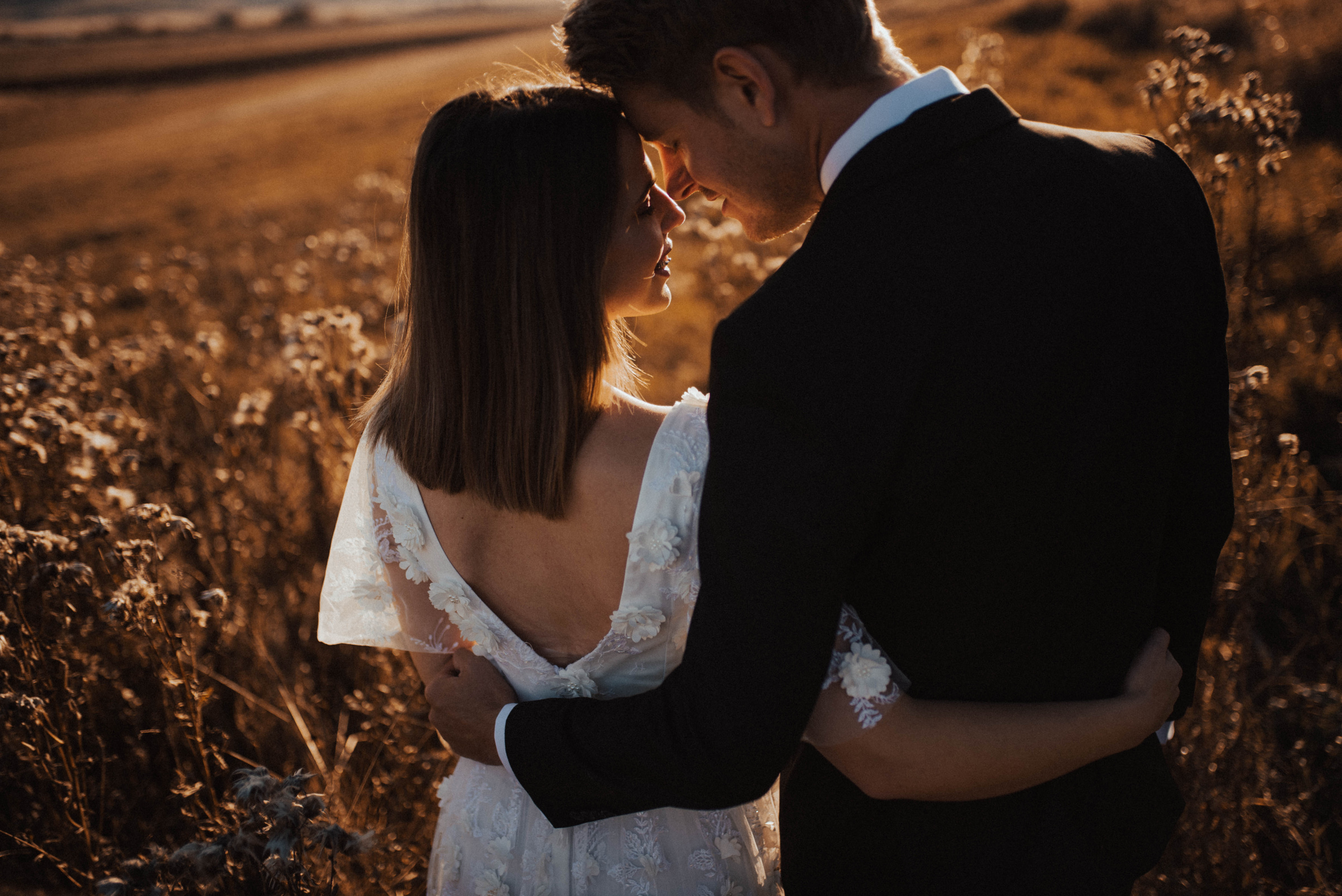 Couple Facing Each Other